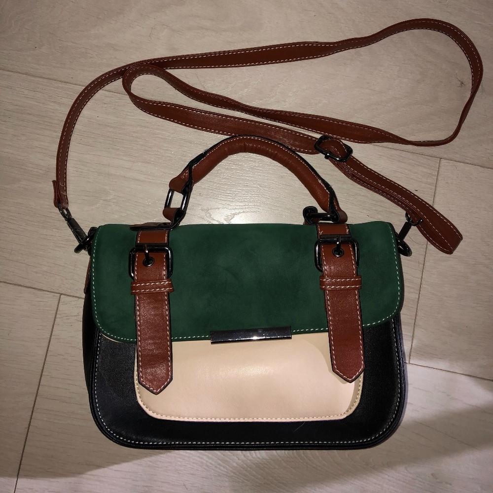 Colour Blocked Pixie Mood Purse